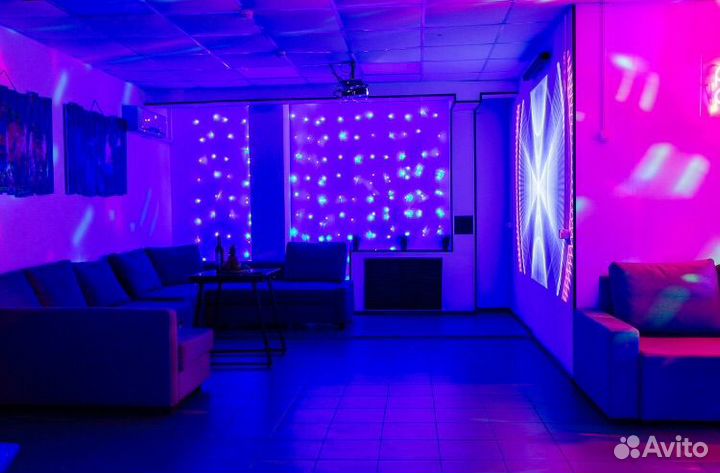 Лофт с караоке для вечеринки