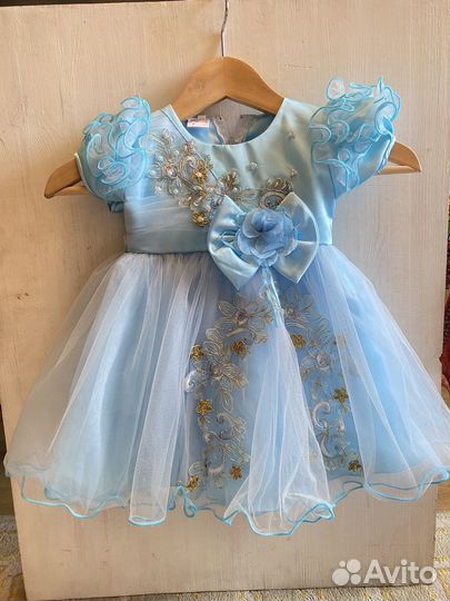 Платье для девочки 92