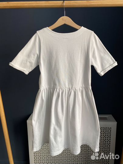 Хлопковое платье Petit Bateau, 140