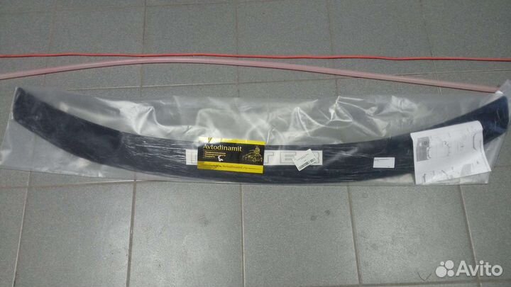 Дефлектор капота renault duster 2010-2015