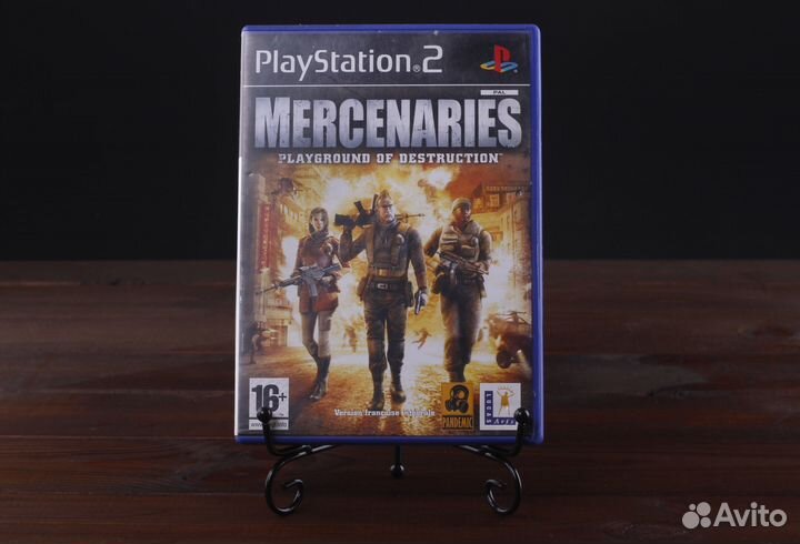 PS2 Mercenaries Лицензия На Французском Языке