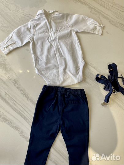 Рубашка и брюки next 62-68 (3-6 мес)