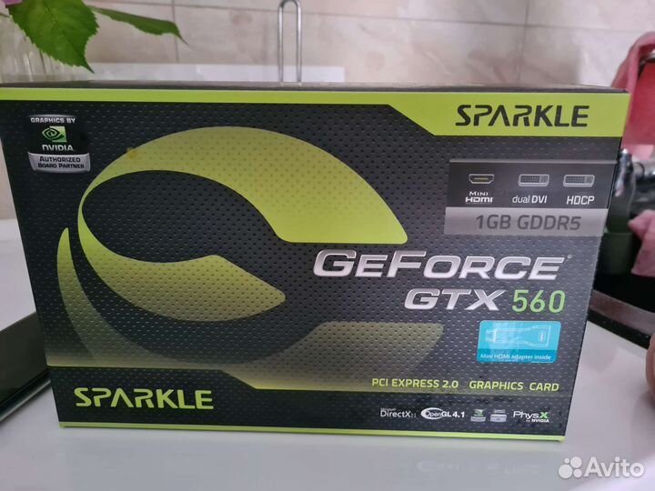 Видеокарта GTX 560