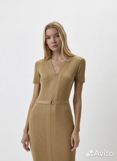 Massimo dutti трикотажное платье, M