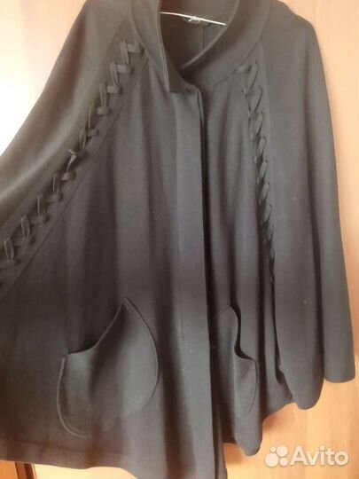 Кардиган пончо