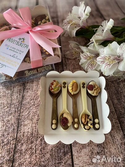 Шоколад и зефир ручной работы