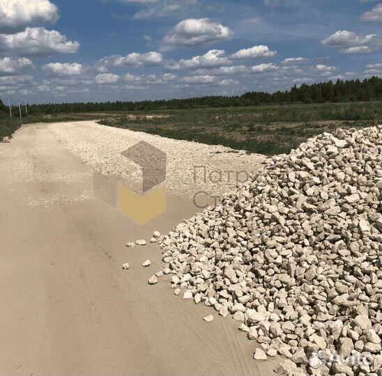 Щебень доломитный под подушку