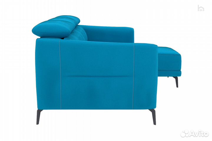 Диван 2-х местный с оттоманкой Rollin