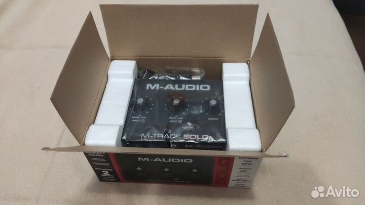 Внешняя звуковая карта M-Audio M-Track Solo