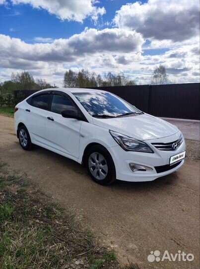 Hyundai Solaris 1.4 МТ, 2015, 187 000 км