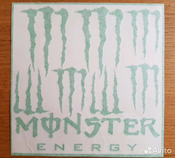 Наклейки monster energy комплект