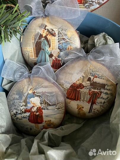 Новогодние игрушки ручной работы