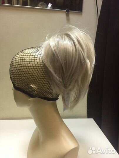 Хвост шиньон из искусственных волос