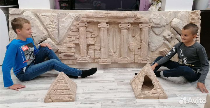 3D фон в аквариум