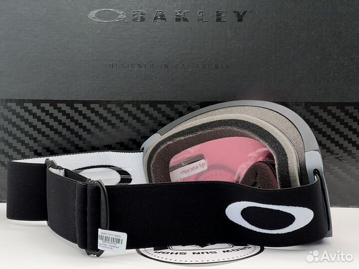 Горнолыжная маска Oakley Flight Path L Hi Pink