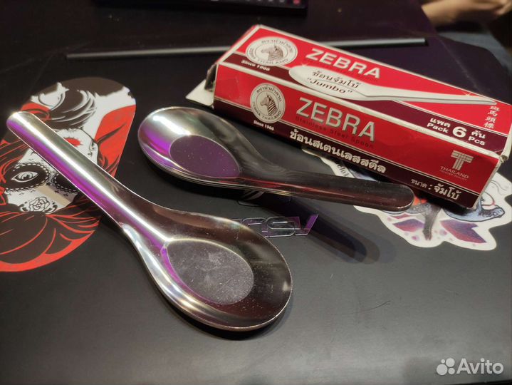 Ложки железные для мисо супа