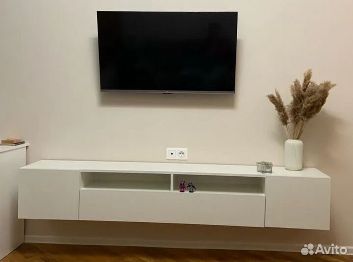 Подвесная тумба под тв / Навесная тумба