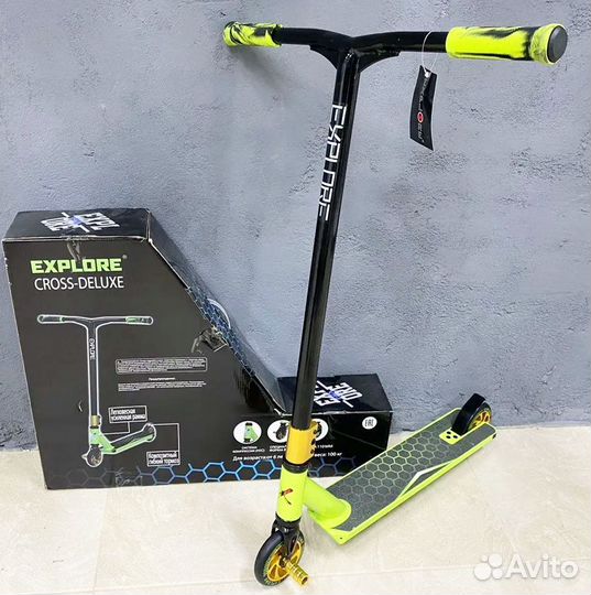 Трюковой самокат с Пегами новый