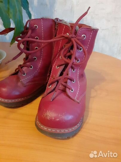 Сапоги на девочку Зима