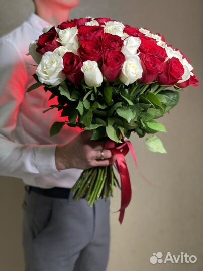 101 роза букеты доставка