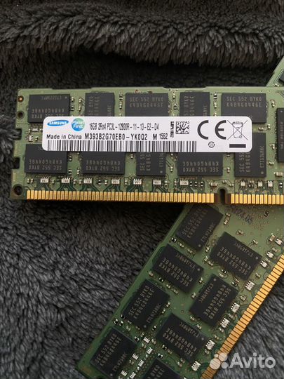 Оперативная память samsung ddr3 2x16gb