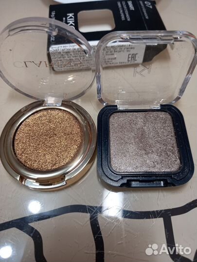 Сет теней для век Clarins ombre sparkle и Kiko