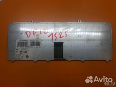 Б/У клавиатура для ноутбука Dell 1420 Серебро