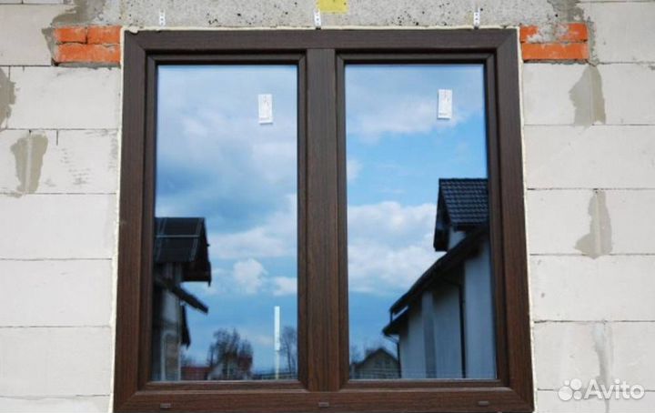 Ламинированные окна и двери пвх