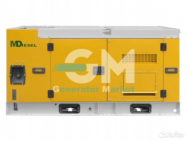 Дизельный генератор в кожухе 24 кВт Mitsudiesel