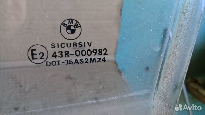 Стекло передний двери BMW E39-бмв Е39