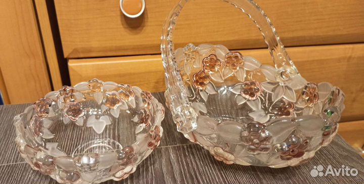 Подарочный набор -конфетница и вазочка для варенья