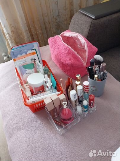 Махровая косметичка