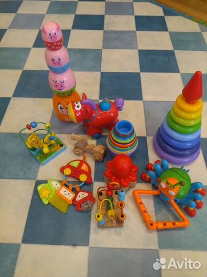 Развивающие игрушки для детей 1-2 лет
