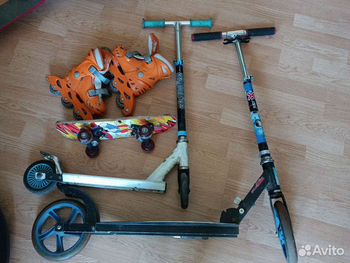 Самокат ролики скейтборд