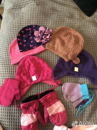 Шапка зима Reima Zara 48 и 52 и рукавички