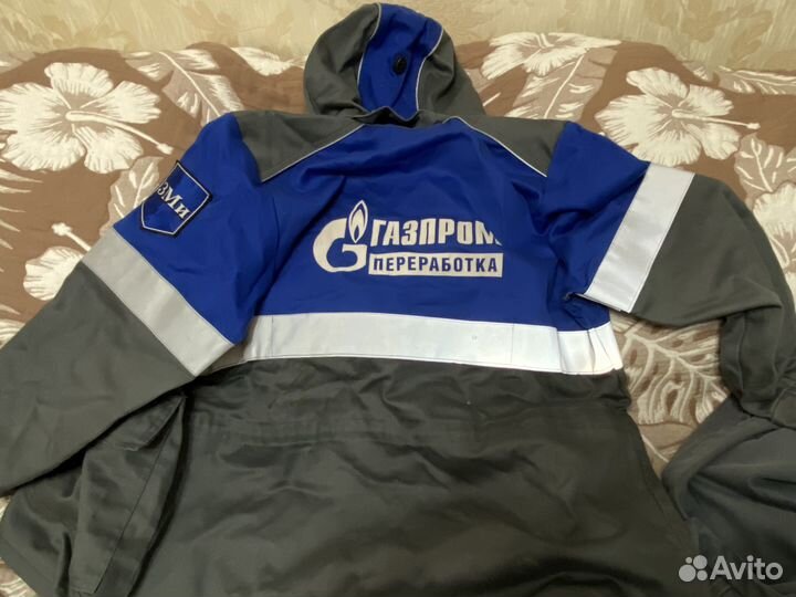 Спецодежда-костюм “Газпром” летняя размер 40/158