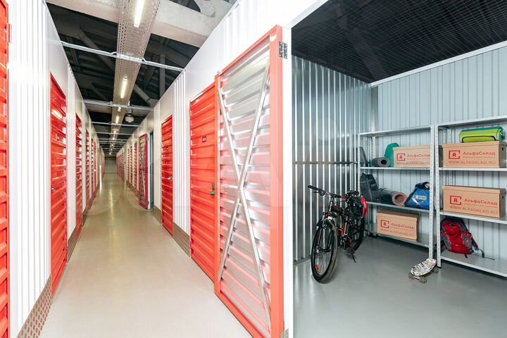 Склад бокс 5 м² для хранения вещей в Москве