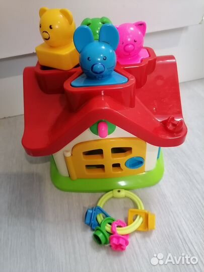 Сортер логический домик Теремок