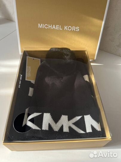 Michael kors шапка шарф оригинал