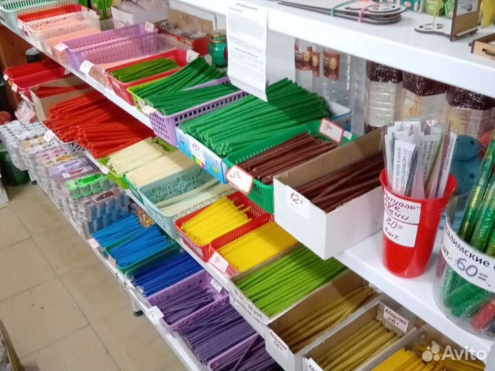 Свечи восковые