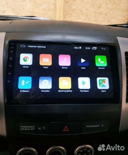 Магнитола Mitsubishi outlander xl Android