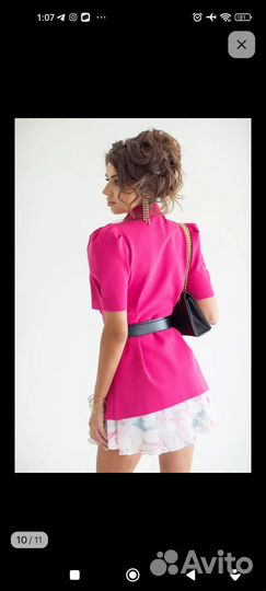 Платье пиджак 40