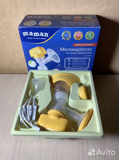 Молокоотсос электрический Maman LS-AE1