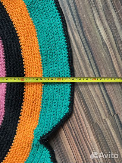 Коврики круглые вязанные