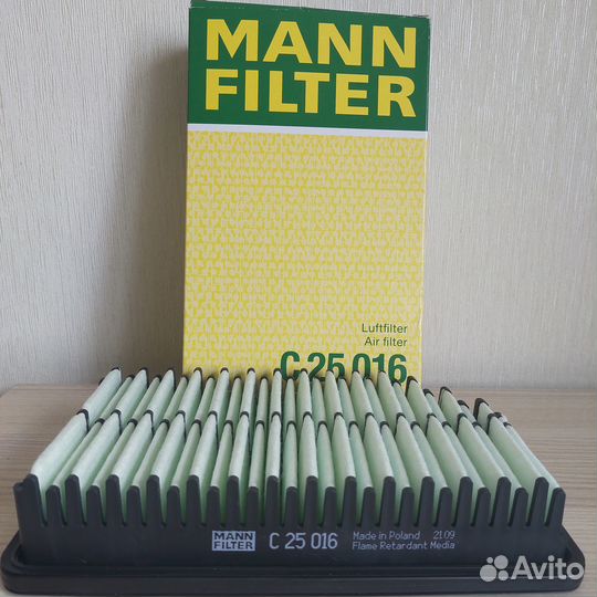 Фильтр воздушный, салонный