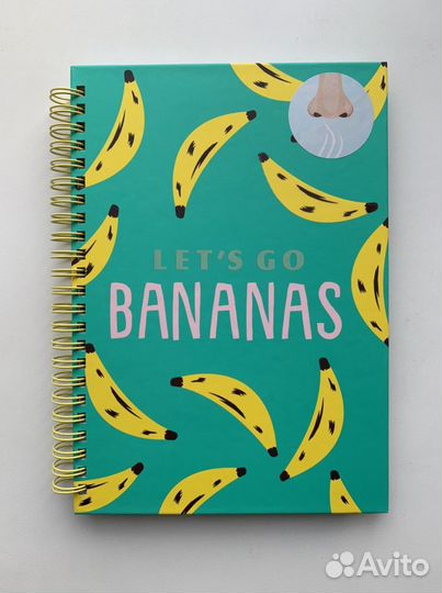 Блокнот скетчбук ежедневник с запахом