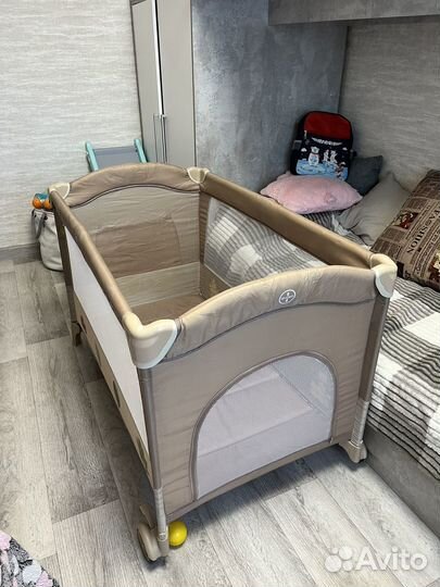 Манеж кровать babyton