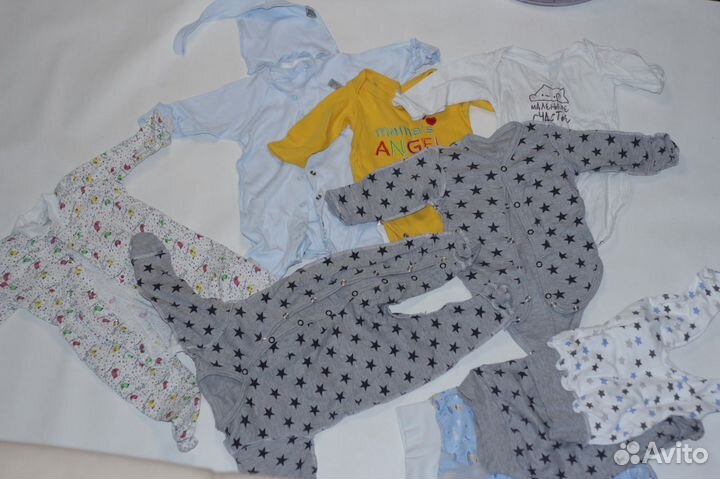 Детские вещи пакетом 56-68р