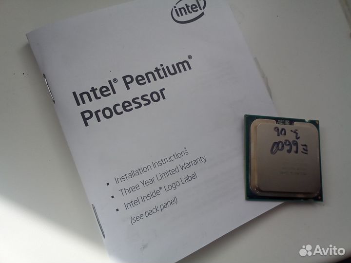 Процессор intle pentium