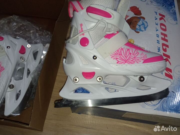 Коньки раздвижные 29-32